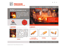 Tablet Screenshot of precisionengg.net